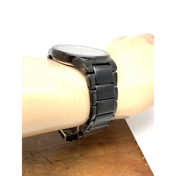 Citizen Men's Watch Eco-Drive AU1065-58E Axiom Black Dial Stainless Steel 40mm - Picture 13 of 15